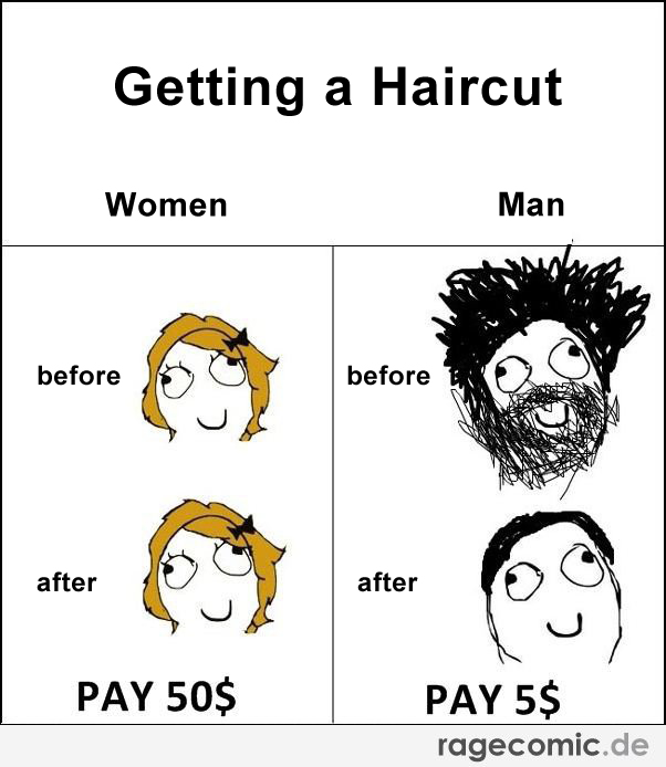 Haircut meme