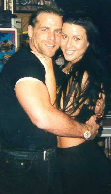 shawn michaels with wife rebecca