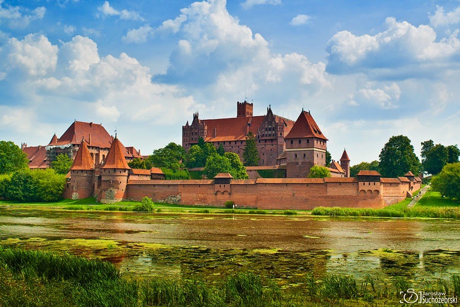Malbork the world's largest brick castle