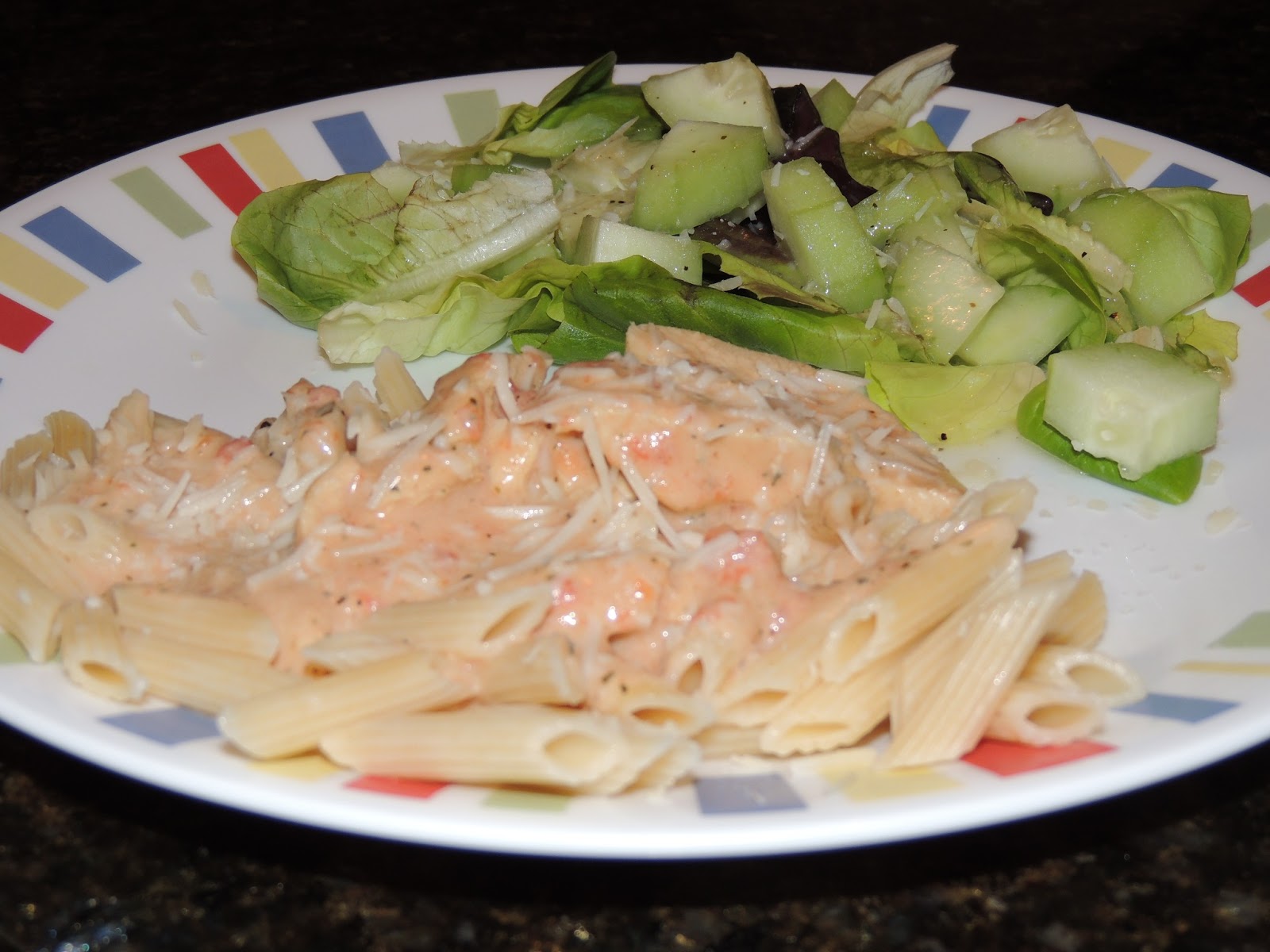 Homemade chicken alfredo pasta calories uncooked, chicken penne in