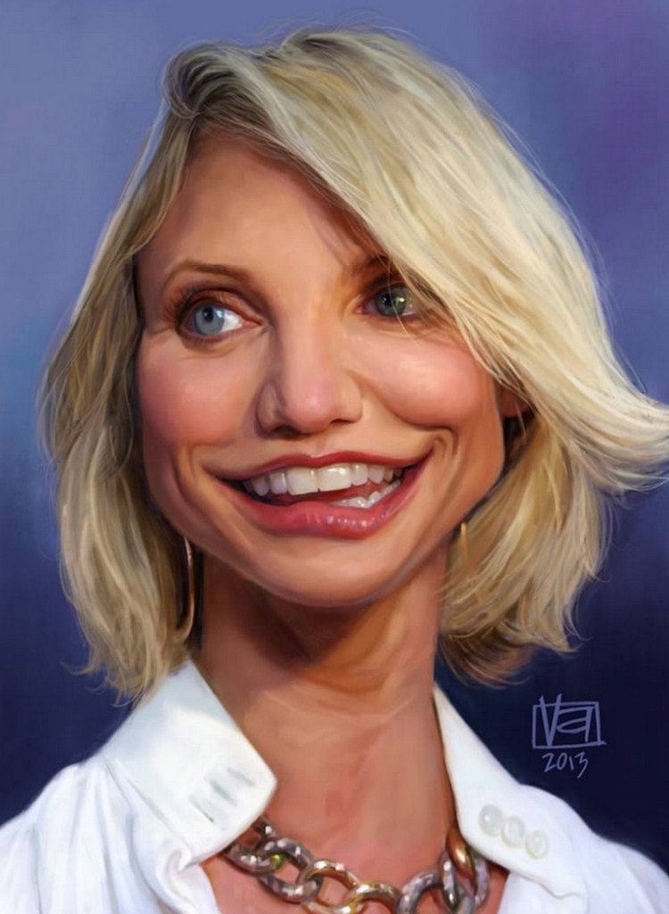 EL CLUB DEL ARTE LATINO: Caricaturas artistas famosos