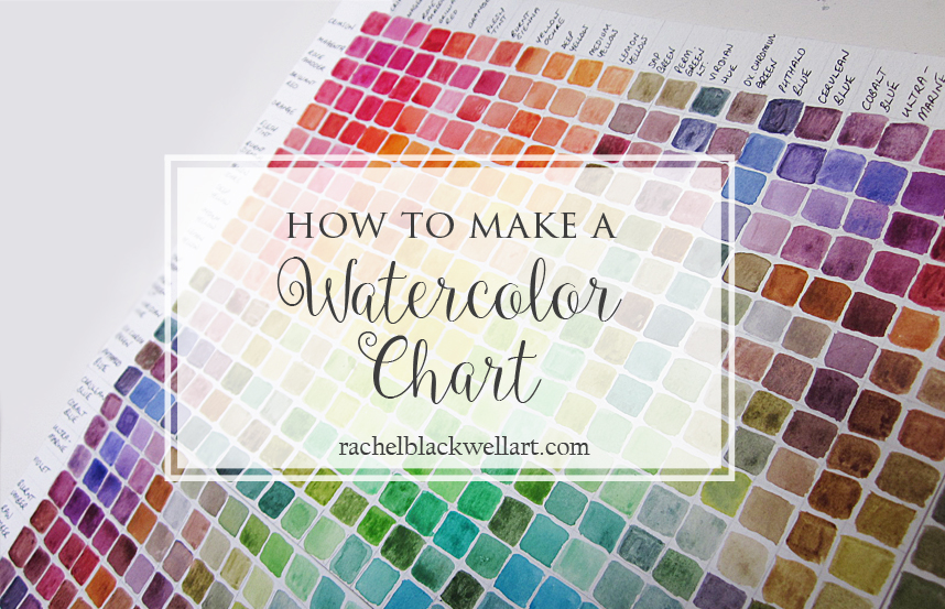 How To Make A Colored Pencil Color Chart