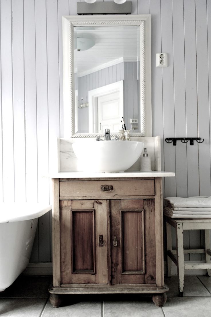 Vivre shabby chic: un bagno da progettare.