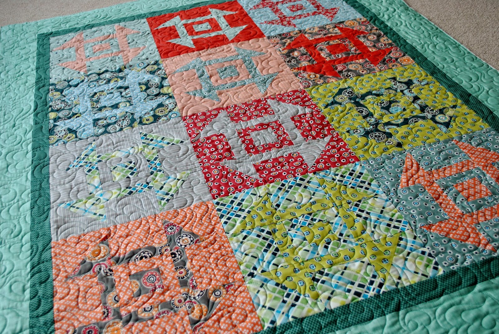 Sweet Jane's Quilting Modern Churn Dash