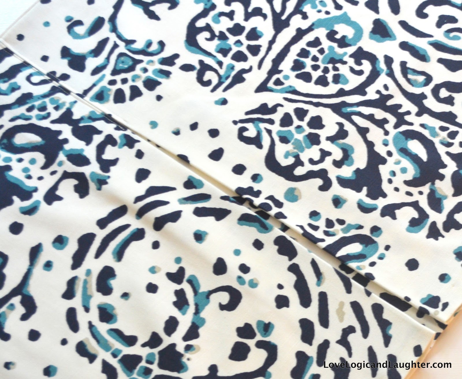 Box Pleat Valance Diy Logic And Laughter