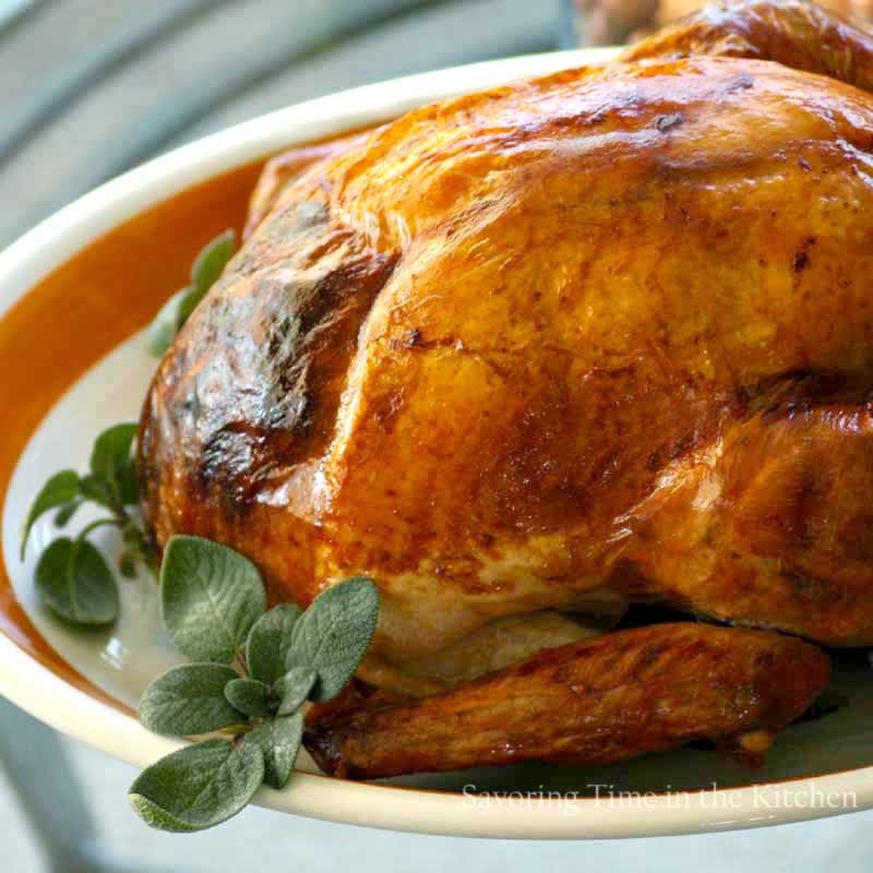 Savoring Time in the Kitchen Roasted DryBrined Turkey