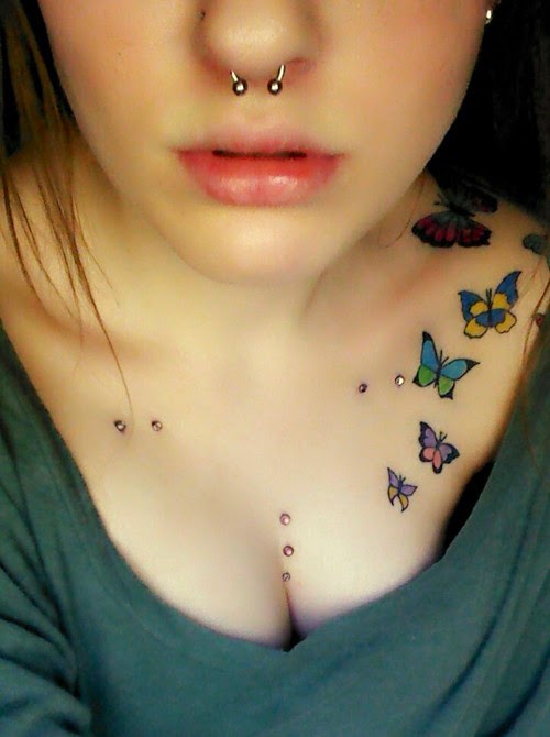 Shoulder Butterfly Tattoos Shoulder Butterfly Tattoos