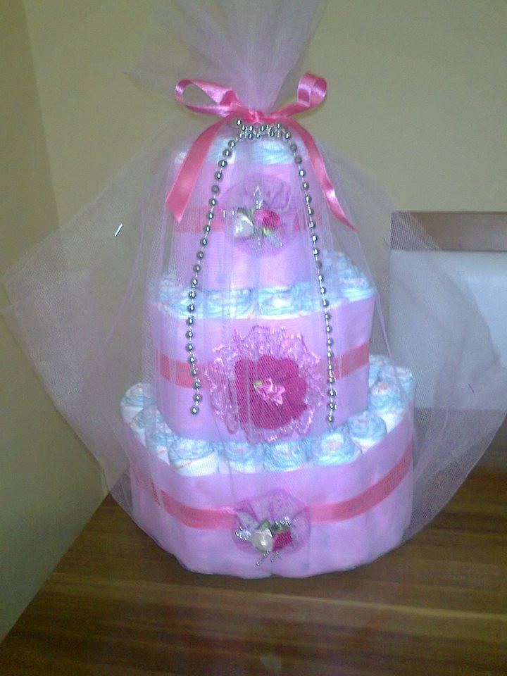 Bebek Bezi Pastası Bebek Bezi Pastası Kapı Süsleri