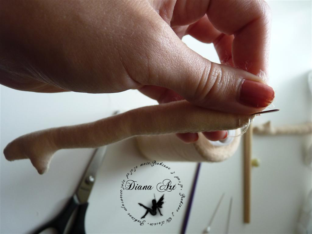 Diana Art Jak uszyć elfa TUTORIAL cz 1