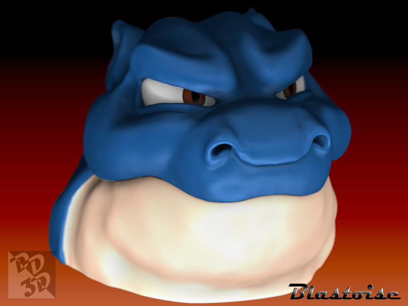 Blastoise Render
