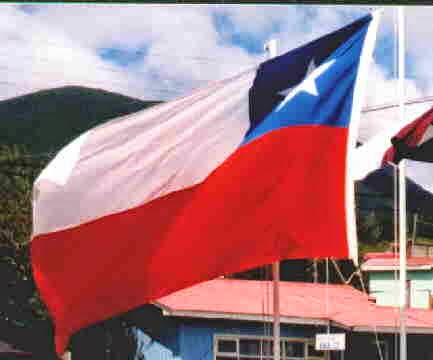 The Chilean flag