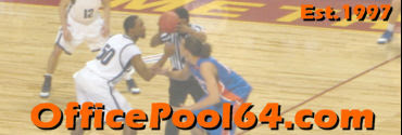 OfficePool64 - Men's Basketball Office Pool Bracket Contest