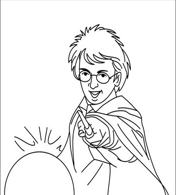 Harry Potter And The Goblet Of Fire Coloring Pages