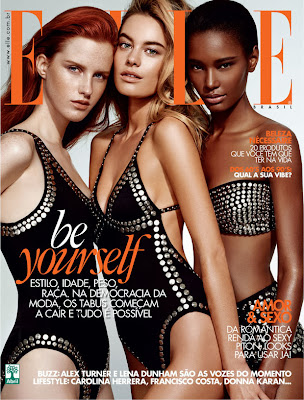 Camille Rowe, Magdalena Jasek & Ysaunny Brito Elle Magazine Brazil February 2014 Camille Rowe, Magdalena Jasek & Ysaunny Brito Elle Magazine Brazil February 2014