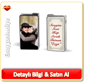 Erkek arkadaşa yılbaşı hediyeleri Kişiye Özel Mesaj ve Fotoğraf Baskılı Çakmak