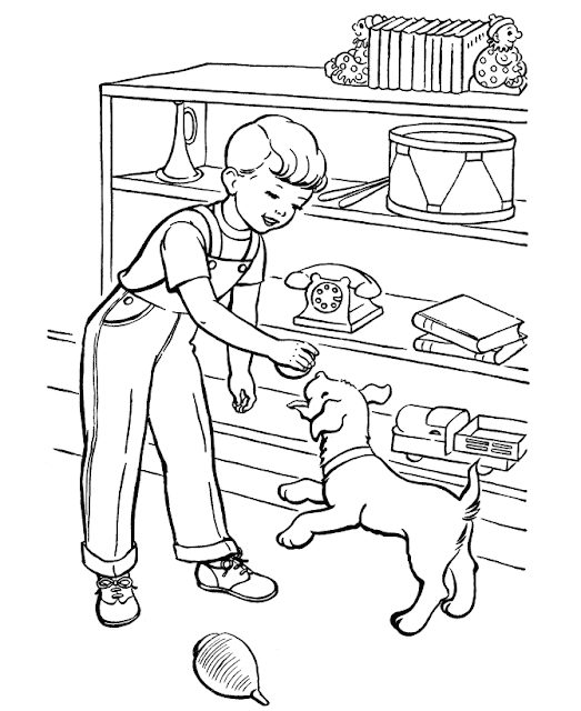 Dog coloring pages holiday.filminspector.com