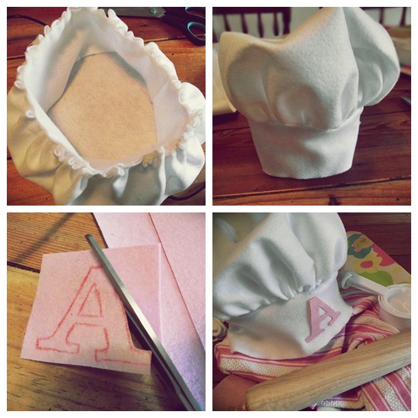great fun etc make an easy kids chef hat apron glue gun magic