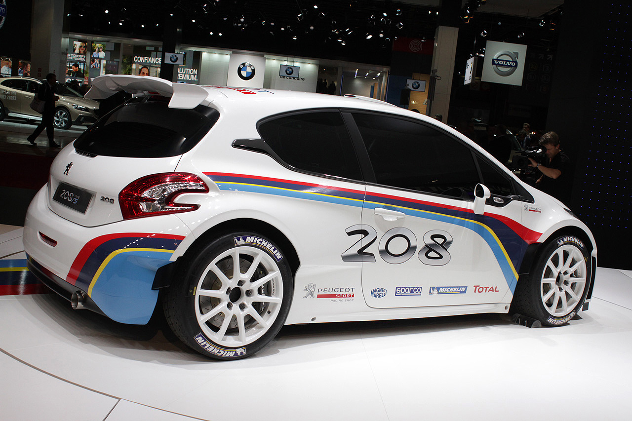 Speedmonkey Peugeot 208 Type R5 rally car specs and photos