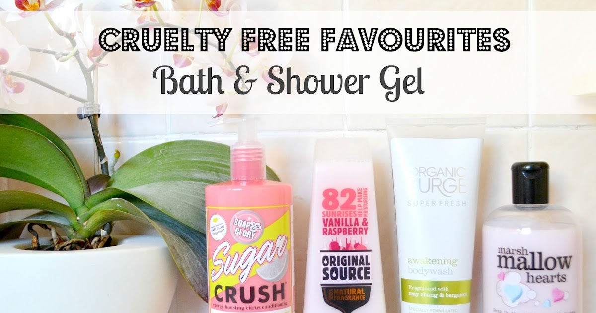 CrueltyFree Favourites Bath & Shower Gel That Lisa Clare