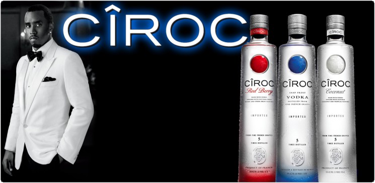 puff diddy and ciroc vodka