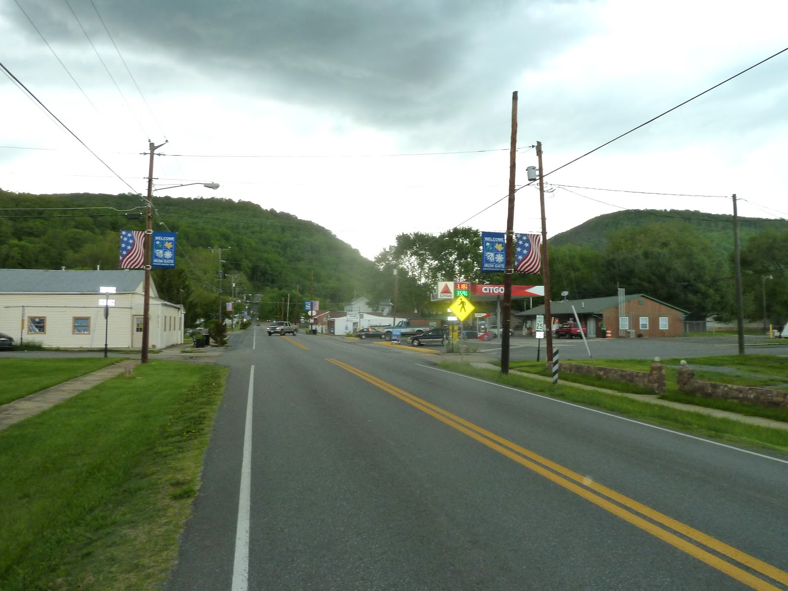 seniors walking across america POST 1115 MAY 12, 2013; LOW MOOR, VIRGINIA
