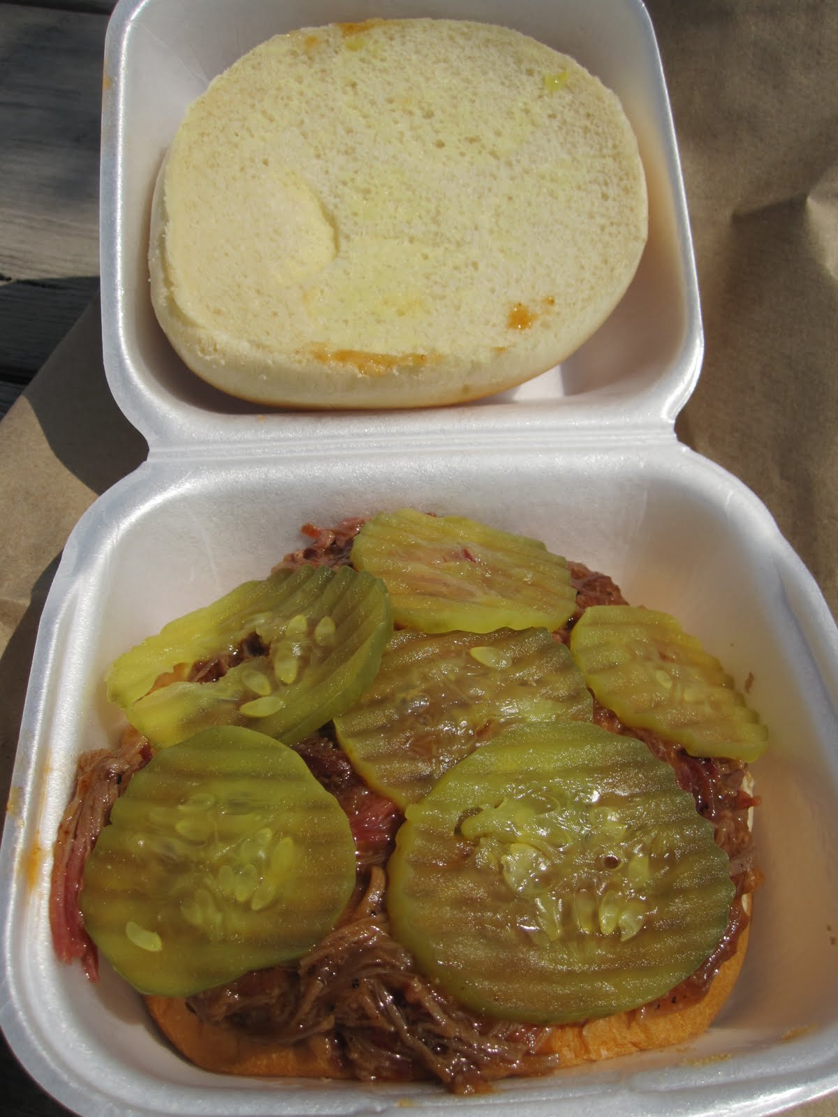 Man Up Tales of Texas BBQ™ The rest from The Beer Kooler (Lometa, TX)