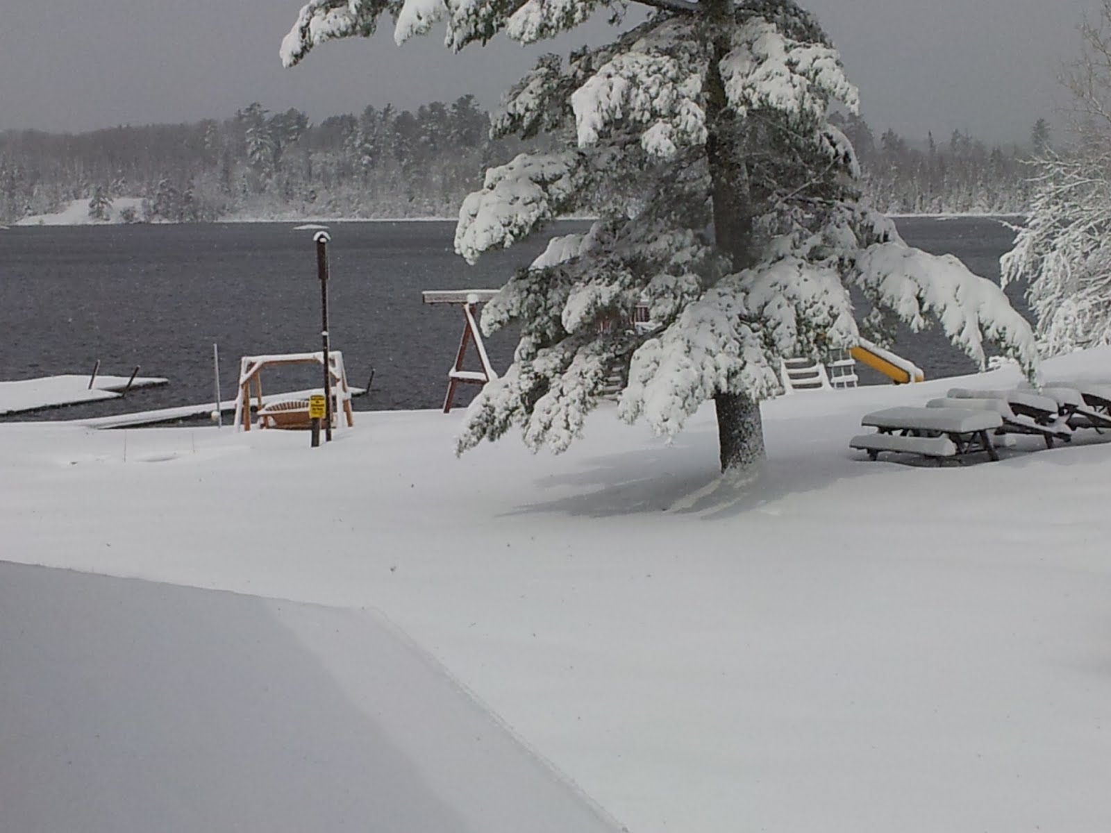 Aspen Resort Blog April snowstorm 2012