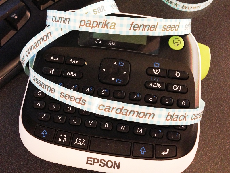 Label Makers for Kitchen Organization
