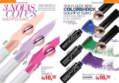 LANÇAMENTOS DE JANEIRO - YES! COSMETICS SUDOESTE ! !