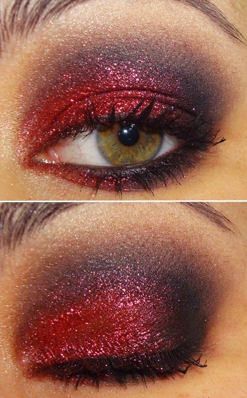 make up occhi per natale 2014