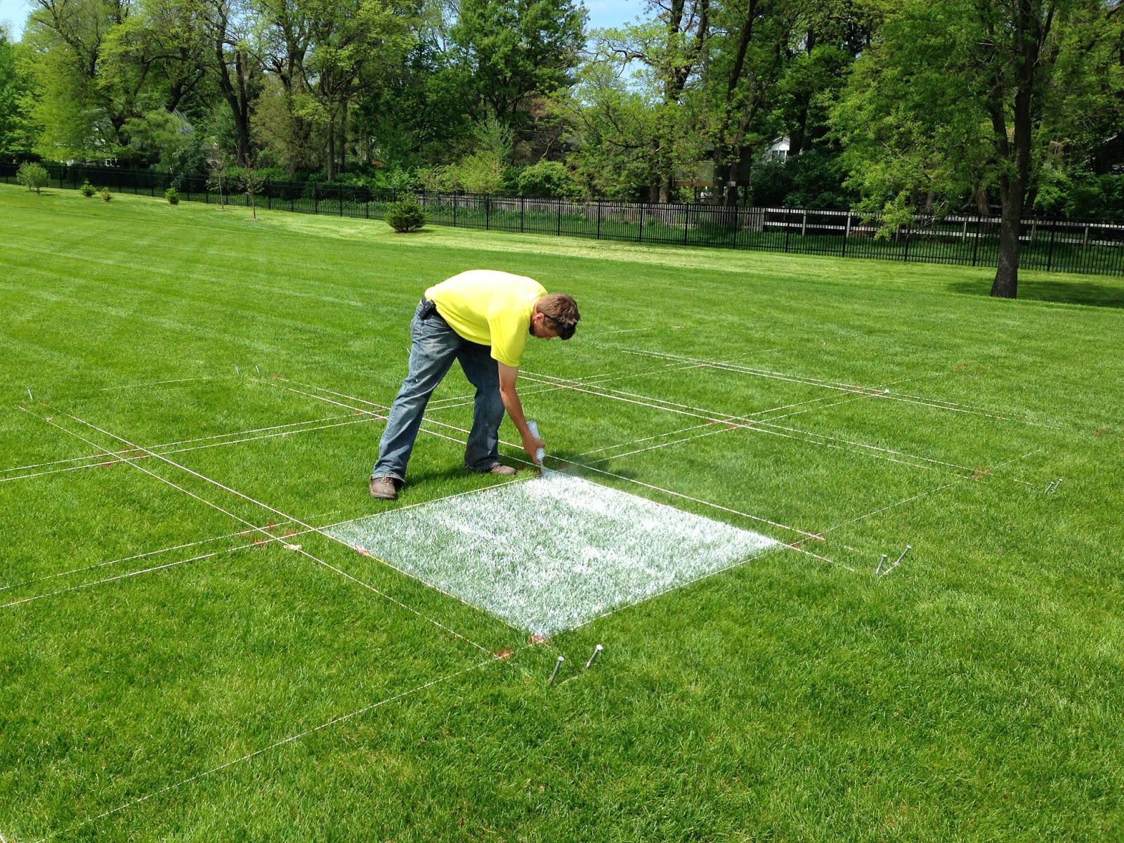 iaTURF SPORTS TURF PAINT PROJECT AT IOWA STATE2014