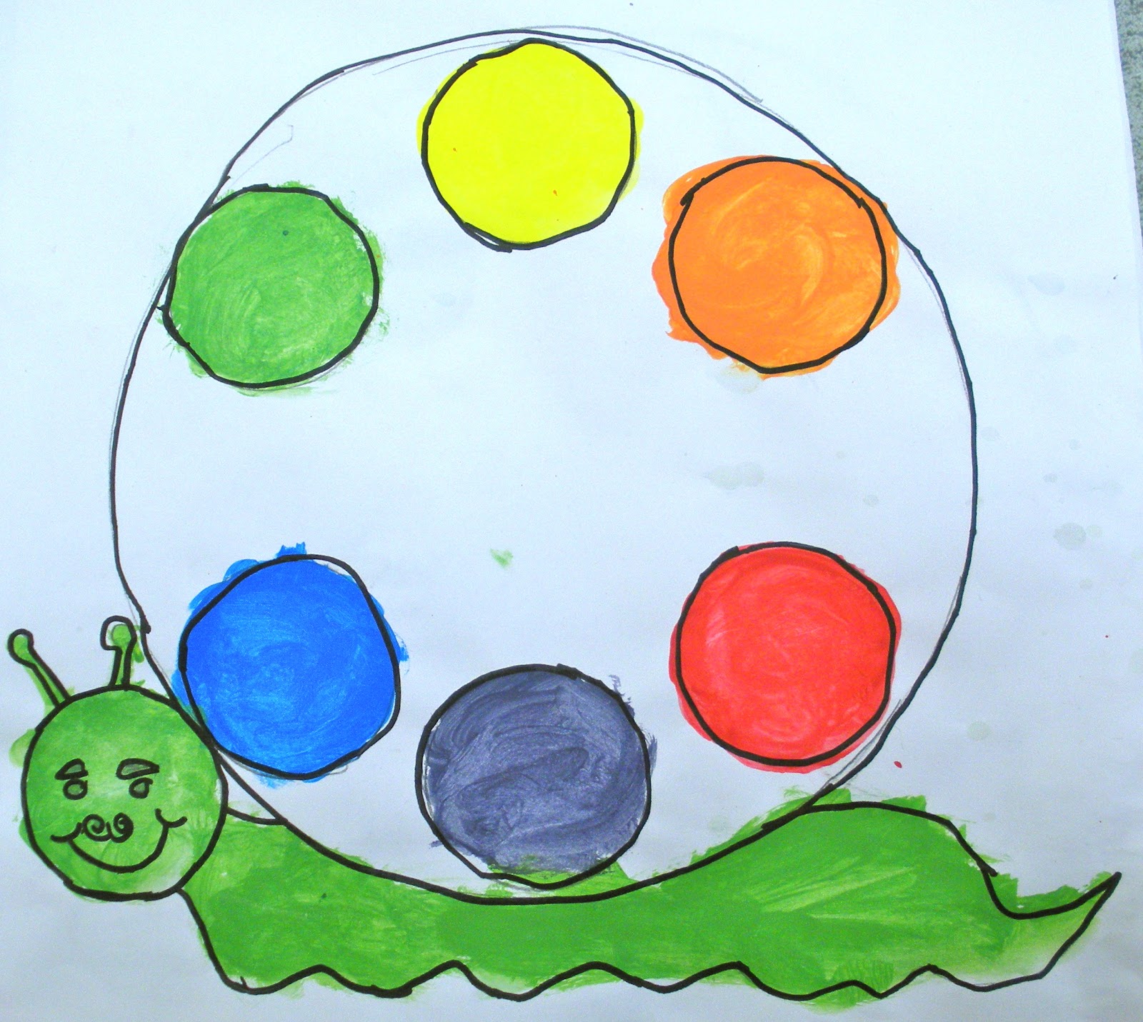 The Small Art Teacher Blog Color Wheel Snails (1st Grade)