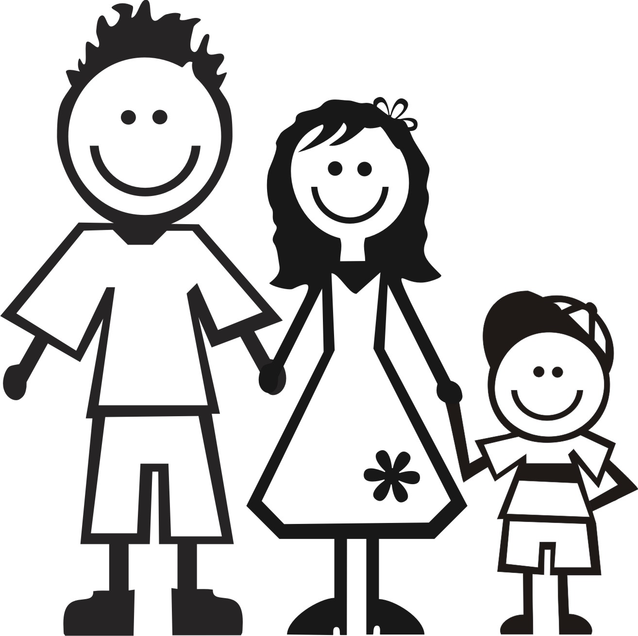 DIBUJOS PARA PINTAR DE LA FAMILIA dibujos para pintar de la familia: