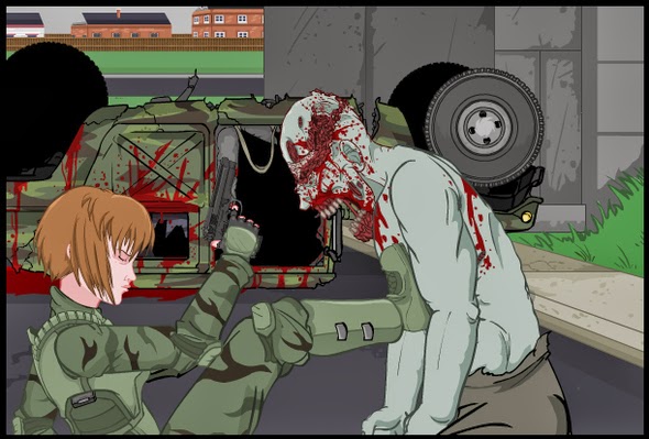 Jogo de atropelar zumbis: Road of the Dead 2 FLASH GAME, atirar em zumbis