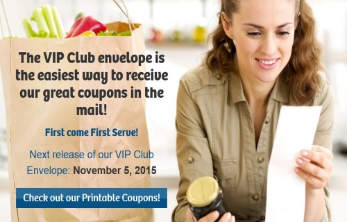 Websaver VIP Club Coupon Envelope November Release