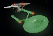 Images of the Polar Lights 1/1000 scale TOS U.S.S. Enterprise can be seen .