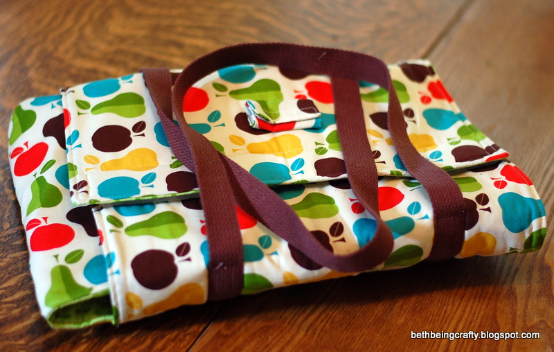 Beth Being Crafty Hot/Cold Pack pocket for Insulated Casserole Carrier!
