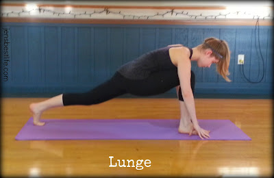 yoga lunge