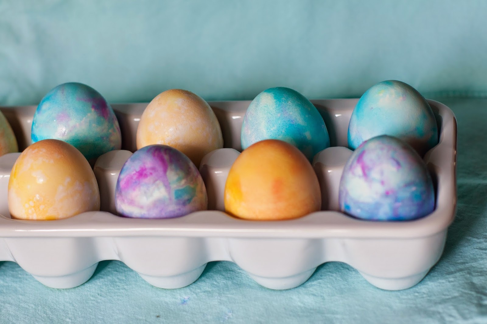 Cool Whip Dyed Easter Eggs Klein dot Co