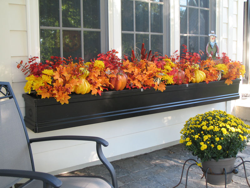 calling it home fall window boxes calling it home fall window boxes