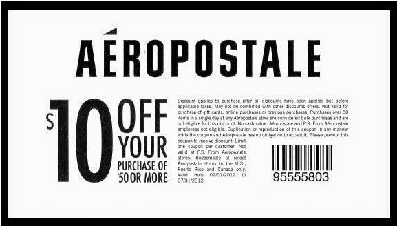 Aeropostale discount coupon