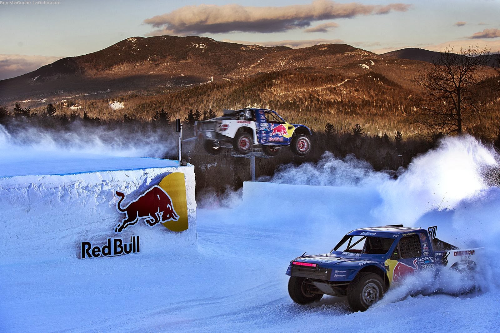 Revista Coche Red Bull Frozen Rush estrena el año en Estados Unidos a