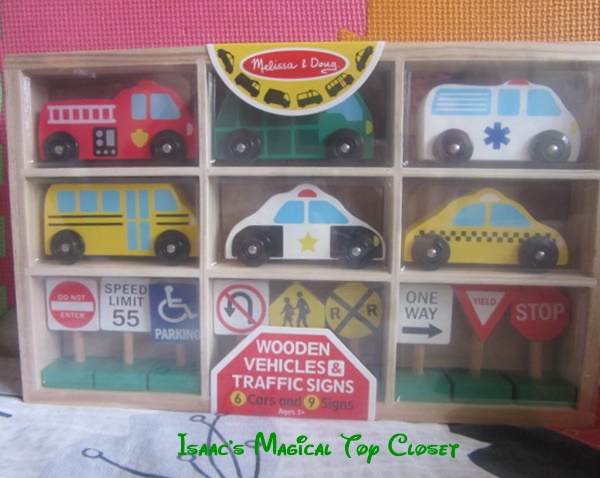 melissa and doug cars and signs
