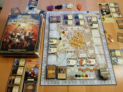 Lords of Waterdeep game in play