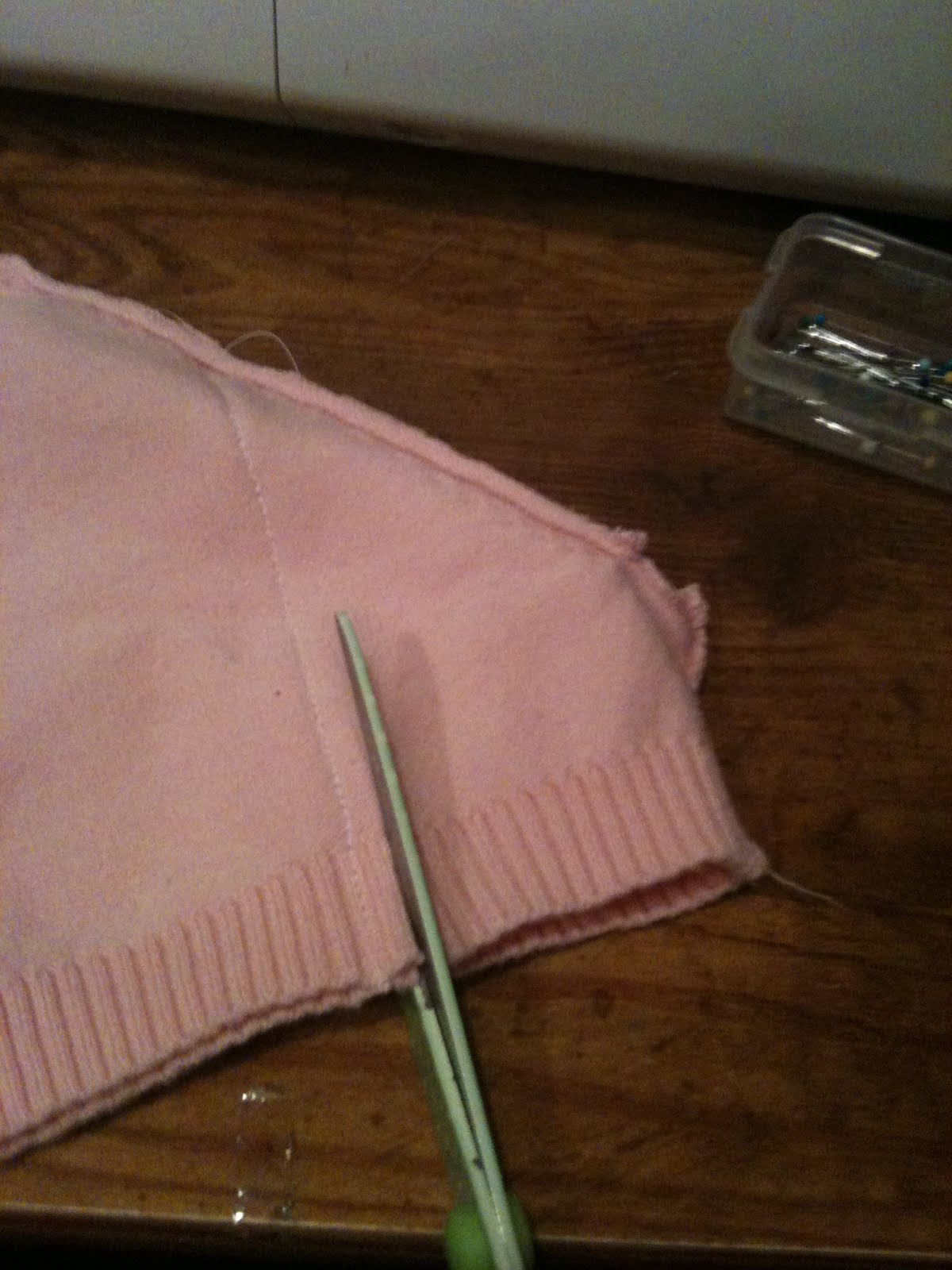 Crafting in my Closet! Sweater Dress Refashion