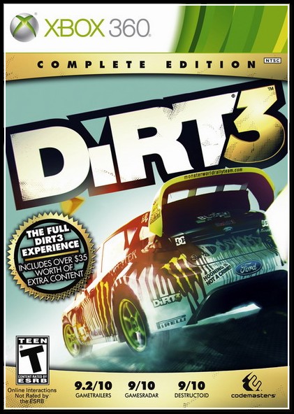 dirt 3 pc cover dirt 3 pc cover