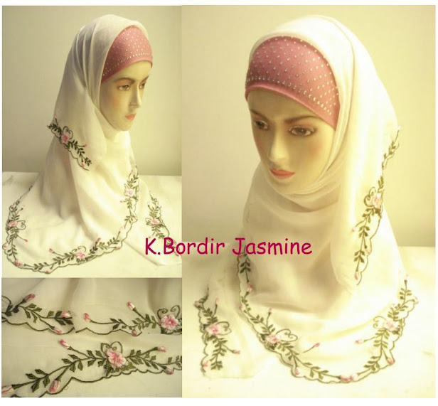 PRE-ORDER : TUDUNG SULAM JASMINE - RM 50 each