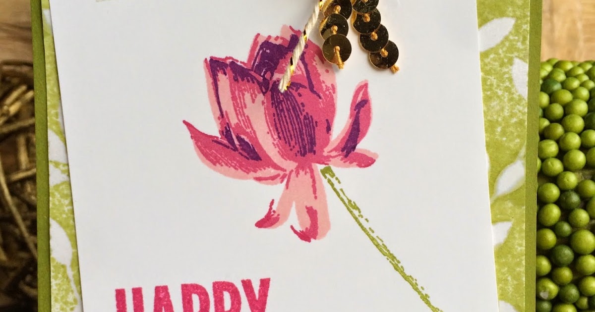 Craftsomnia Momma Beautiful Lotus Blossom Birthday