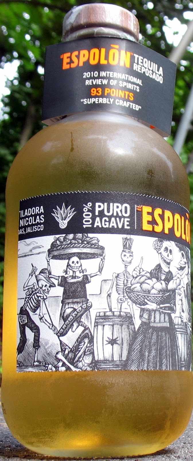 I only drink 100 pure agave tequila. Life is too short for less.