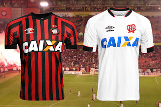 Uniformes I e II Atlético-PR Umbro Uniformes I e II Atlético-PR Umbro